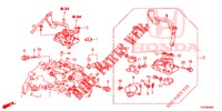 SCHALTHEBEL (DIESEL) (1.6L) für Honda CIVIC DIESEL 1.6 S 5 Türen 6 gang-Schaltgetriebe 2013