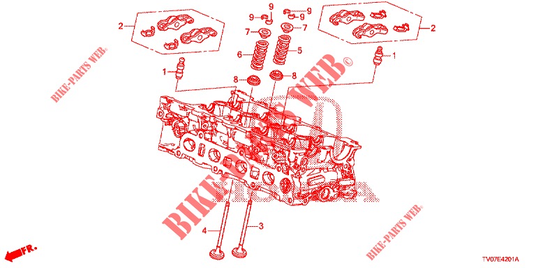 VENTIL/KIPPHEBEL (DIESEL) (1.6L) für Honda CIVIC DIESEL 1.6 S 5 Türen 6 gang-Schaltgetriebe 2013