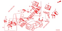 MODUL EINHEIT KAROSSERIESTEUERUNG für Honda CR-V DIESEL 1.6 EXCLUSIVE NAVI 4WD 5 Türen 6 gang-Schaltgetriebe 2017
