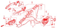 TUERSCHLOESSER, HINTEN/AEUSSERER GRIFF  für Honda CR-V DIESEL 1.6 EXCLUSIVE NAVI 4WD 5 Türen 6 gang-Schaltgetriebe 2017