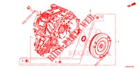 DREHMOMENTWANDLERGEHAEUSE (DIESEL) für Honda CR-V DIESEL 1.6 EXCLUSIVE NAVI 4WD 5 Türen 9 gang automatikgetriebe 2017