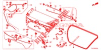 KOFFERRAUMDECKEL(4D)  für Honda CIVIC DIESEL 1.6 ENTRY 4 Türen 6 gang-Schaltgetriebe 2018