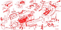 KONSOLE (RH) für Honda CIVIC DIESEL 1.6 ENTRY 4 Türen 6 gang-Schaltgetriebe 2018