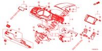 INSTRUMENT, ZIERSTUECK (COTE DE CONDUCTEUR) (LH) für Honda CIVIC DIESEL 1.6 ENTRY 4 Türen 9 gang automatikgetriebe 2018