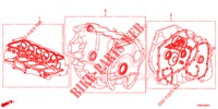 DICHTUNG SATZ/ GETRIEBE KOMPL. (1.8L) für Honda CIVIC 1.8 EX 5 Türen 5 gang automatikgetriebe 2014