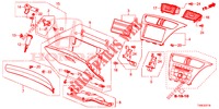 INSTRUMENT, ZIERSTUECK (COTE DE PASSAGER) (RH) für Honda CIVIC 1.8 EX 5 Türen 5 gang automatikgetriebe 2014