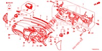 INSTRUMENTENBRETT, OBEN (RH) für Honda CIVIC 1.8 EX 5 Türen 5 gang automatikgetriebe 2014