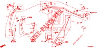 KLIMAANLAGE (FLEXIBLES/TUYAUX) (RH) für Honda CIVIC 1.8 EX 5 Türen 5 gang automatikgetriebe 2014