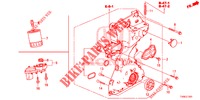 OELPUMPE (1.8L) für Honda CIVIC 1.8 EX 5 Türen 5 gang automatikgetriebe 2014