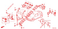 RADAR  für Honda CIVIC 1.8 EX 5 Türen 5 gang automatikgetriebe 2014