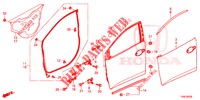 TUERTAFELN, VORNE(2D)  für Honda CIVIC 1.8 EX 5 Türen 5 gang automatikgetriebe 2014
