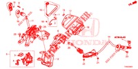 WAHLHEBEL (RH) für Honda CIVIC 1.8 EX 5 Türen 5 gang automatikgetriebe 2014
