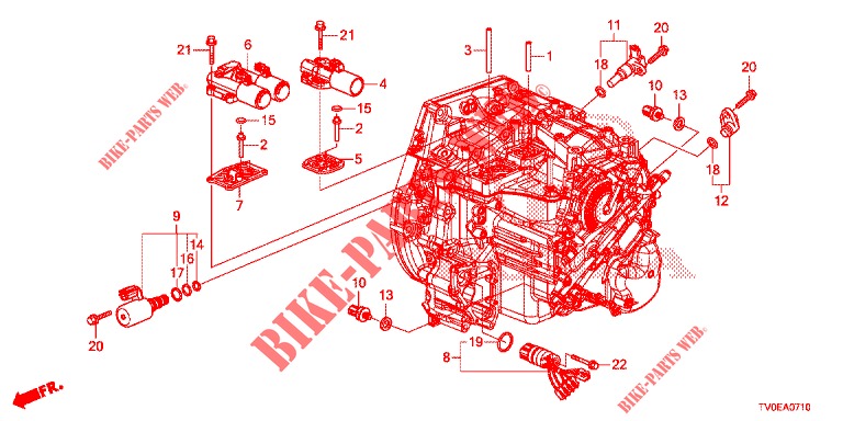 SPUELREGLER MAGNETVENTIL VENTIL('94,'95)  für Honda CIVIC 1.8 EX 5 Türen 5 gang automatikgetriebe 2014