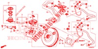 HAUPTBREMSZYLINDER/MASTER POWER (RH) für Honda CIVIC 1.8 ES 5 Türen 5 gang automatikgetriebe 2016