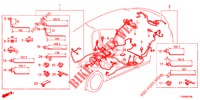 KABELBAUM (3) (RH) für Honda CIVIC 1.8 ES 5 Türen 5 gang automatikgetriebe 2016