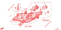 SCHEINWERFER  für Honda CIVIC 1.8 ES 5 Türen 5 gang automatikgetriebe 2016