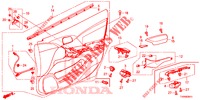 TUERVERKLEIDUNG, VORNE (RH) für Honda CIVIC 1.8 ES 5 Türen 5 gang automatikgetriebe 2016