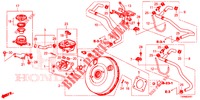 HAUPTBREMSZYLINDER/MASTER POWER (RH) für Honda CIVIC 1.8 EX 5 Türen 5 gang automatikgetriebe 2016