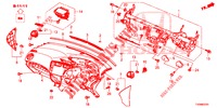 INSTRUMENTENBRETT, OBEN (RH) für Honda CIVIC 1.8 EX 5 Türen 5 gang automatikgetriebe 2016