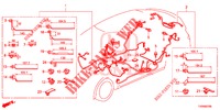 KABELBAUM (3) (RH) für Honda CIVIC 1.8 EX 5 Türen 5 gang automatikgetriebe 2016