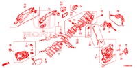 TUERSCHLOESSER, VORNE/AEUSSERER GRIFF  für Honda CIVIC 1.8 EX 5 Türen 5 gang automatikgetriebe 2016