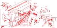 TUERVERKLEIDUNG, VORNE (RH) für Honda CIVIC 1.8 EX 5 Türen 5 gang automatikgetriebe 2016