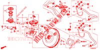 HAUPTBREMSZYLINDER/MASTER POWER (RH) für Honda CIVIC 1.8 EXGT 5 Türen 5 gang automatikgetriebe 2016