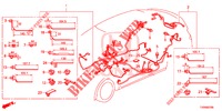 KABELBAUM (3) (RH) für Honda CIVIC 1.8 EXGT 5 Türen 5 gang automatikgetriebe 2016