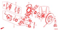 VORDERRADBREMSE  für Honda CIVIC 1.8 EXGT 5 Türen 5 gang automatikgetriebe 2016