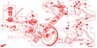 HAUPTBREMSZYLINDER/MASTER POWER (RH) für Honda CIVIC 1.8 S 5 Türen 5 gang automatikgetriebe 2016