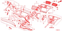 INSTRUMENT, ZIERSTUECK (RH) für Honda CIVIC 1.8 S 5 Türen 5 gang automatikgetriebe 2016