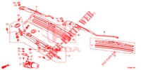 WINDSCHUTZSCHEIBENWISCHER (RH) für Honda CIVIC 1.8 S 5 Türen 5 gang automatikgetriebe 2016
