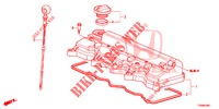 ZYLINDERKOPFDECKEL (1.8L) für Honda CIVIC 1.8 S 5 Türen 5 gang automatikgetriebe 2016