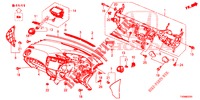 INSTRUMENTENBRETT, OBEN (RH) für Honda CIVIC 1.8 SE 5 Türen 5 gang automatikgetriebe 2016
