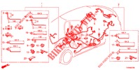 KABELBAUM (3) (RH) für Honda CIVIC 1.8 SE 5 Türen 5 gang automatikgetriebe 2016