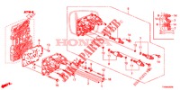 REGELVENTIL/SERVOGEHAEUSE(4AT)  für Honda CIVIC 1.8 SE 5 Türen 5 gang automatikgetriebe 2016