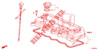 ZYLINDERKOPFDECKEL (1.8L) für Honda CIVIC 1.8 SE 5 Türen 5 gang automatikgetriebe 2016