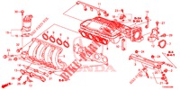 ANSAUGKRUEMMER (1.4L) für Honda CIVIC 1.4 EXECUTIVE 5 Türen 6 gang-Schaltgetriebe 2016
