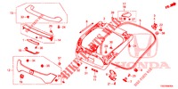 HECKKLAPPENPLATTE(2D)  für Honda CIVIC 1.5 SPORT PLUS 5 Türen 6 gang-Schaltgetriebe 2017