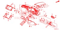 INSTRUMENT, ZIERSTUECK (COTE DE CONDUCTEUR) (RH) für Honda CIVIC 1.5 SPORT PLUS 5 Türen 6 gang-Schaltgetriebe 2017