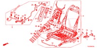VORNE SITZKOMPONENTEN (D.) (HAUTEUR MANUELLE) (2) für Honda CIVIC 1.5 SPORT PLUS 5 Türen 6 gang-Schaltgetriebe 2017