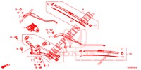 WINDSCHUTZSCHEIBENWISCHER (RH) für Honda CIVIC 1.5 SPORT PLUS 5 Türen 6 gang-Schaltgetriebe 2017