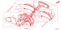 DREHZAHLMESSER  für Honda CIVIC 1.8 ES 5 Türen 6 gang-Schaltgetriebe 2014