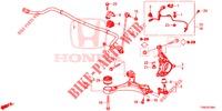GELENK, VORNE  für Honda CIVIC 1.8 ES 5 Türen 6 gang-Schaltgetriebe 2014