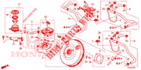 HAUPTBREMSZYLINDER/MASTER POWER (RH) für Honda CIVIC 1.8 ES 5 Türen 6 gang-Schaltgetriebe 2014