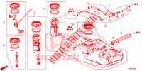 KRAFTSTOFFTANK  für Honda CIVIC 1.8 ES 5 Türen 6 gang-Schaltgetriebe 2014