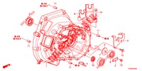 KUPPLUNGSGEHAEUSE  für Honda CIVIC 1.8 ES 5 Türen 6 gang-Schaltgetriebe 2014