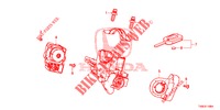 SCHLIESSZYLINDER KOMPONENTEN  für Honda CIVIC 1.8 ES 5 Türen 6 gang-Schaltgetriebe 2014