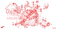 SERVOLENKGETRIEBE  für Honda CIVIC 1.8 ES 5 Türen 6 gang-Schaltgetriebe 2014