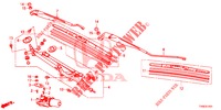 WINDSCHUTZSCHEIBENWISCHER (RH) für Honda CIVIC 1.8 ES 5 Türen 6 gang-Schaltgetriebe 2014